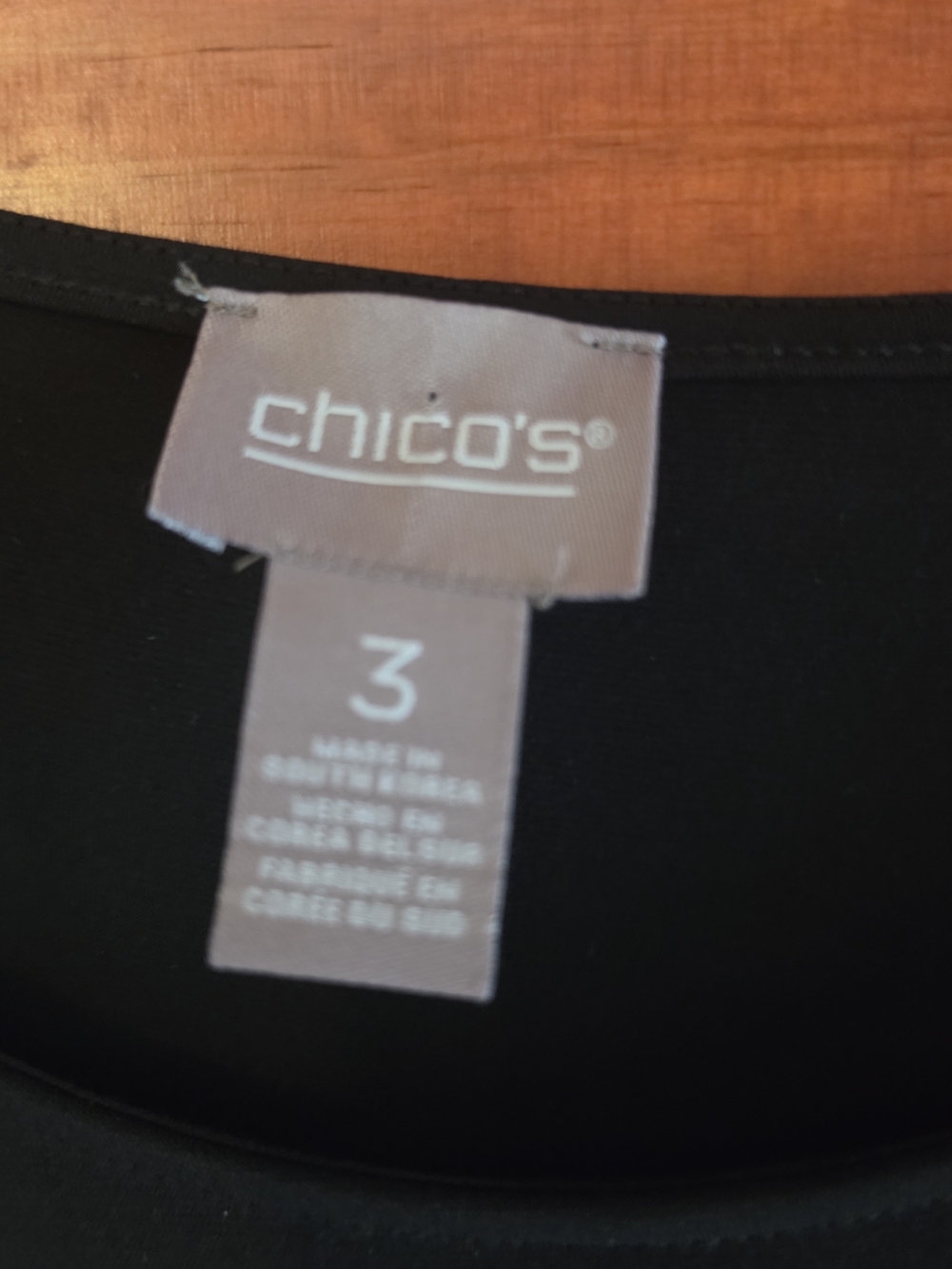 Chico's Women's Black Solid Maxi Dress XL Scoop Neck Short Sleeve Knit Stretch